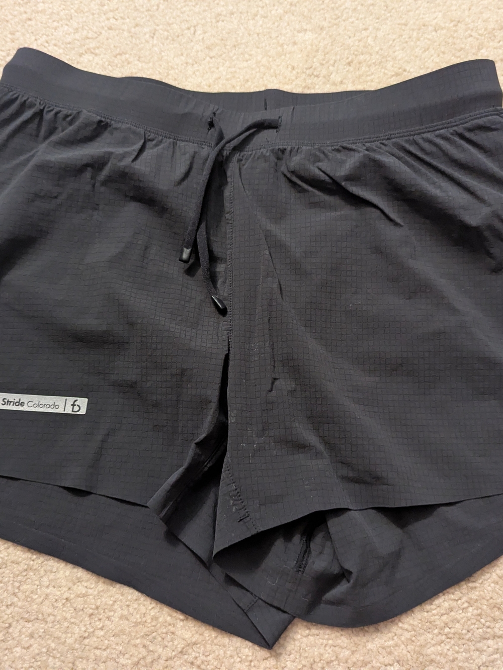 Women's Black Performance Running Shorts - flipbelt